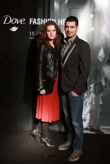 manekenka Sanela Seferagić i direktor Fashion.hr koncepta Vinko Filipić