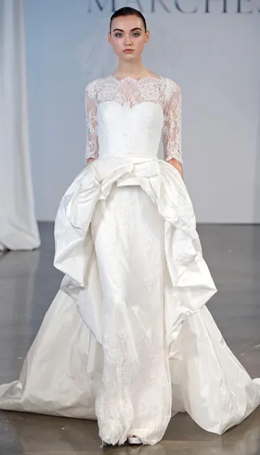 Marchesa vjenčanice proljeće 2014. (www.instyle.com)