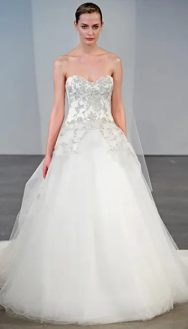 Marchesa vjenčanice proljeće 2014. (www.instyle.com)