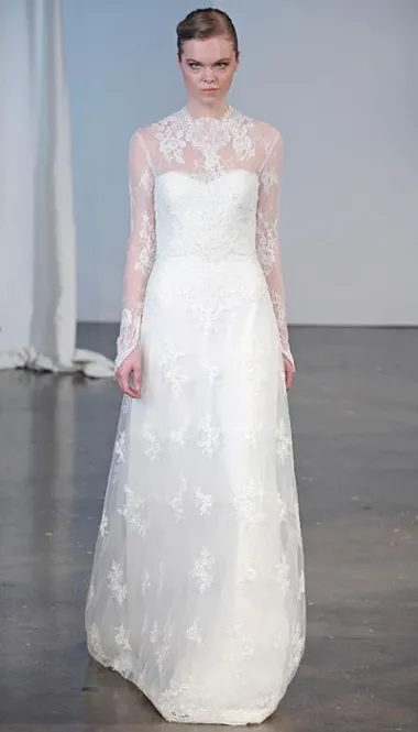 Marchesa vjenčanice proljeće 2014. (www.instyle.com)
