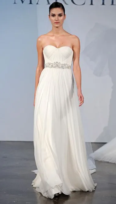 Marchesa vjenčanice proljeće 2014. (www.instyle.com)