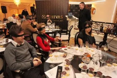 Chivas "Luxury of time" tasting