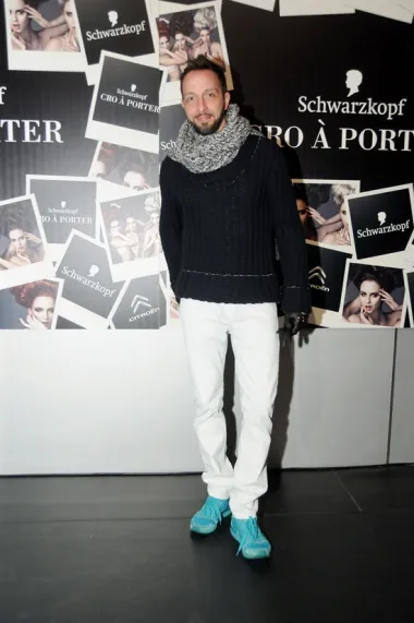 Schwarzkopf Cro A Porter: poznati na prvoj večeri - Edvin Liverić (Foto: Goran Matijašec)