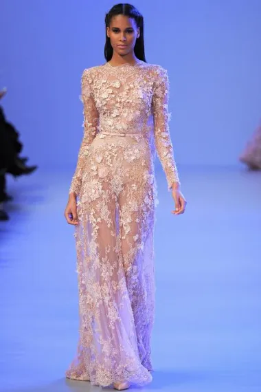 Elie Saab proljetna kolekcija 2014. (Izvor: www.style.com)