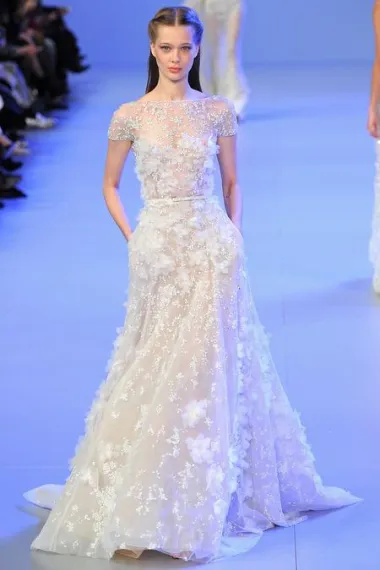 Elie Saab proljetna kolekcija 2014. (Izvor: www.style.com)