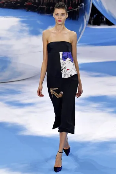 Christian Dior jesenska kolekcija 2013. (www.style.com)