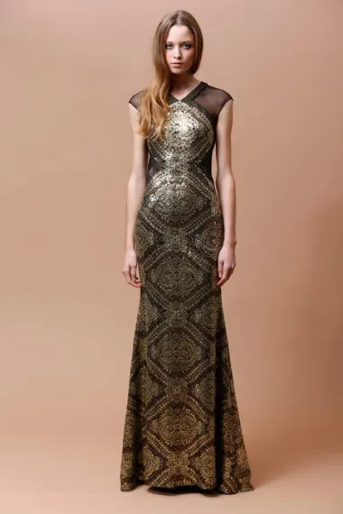 Badgley Mischka predjesenska kolekcija 2014. (Izvor: style.com)