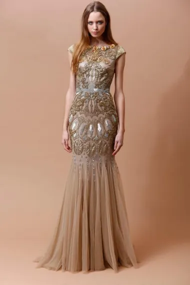Badgley Mischka predjesenska kolekcija 2014. (Izvor: style.com)