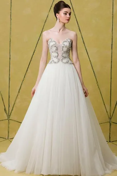 Badgley Mischka vjenčanice proljeće 2014. (www.badgleymischka.com/bridal-spring-2014)