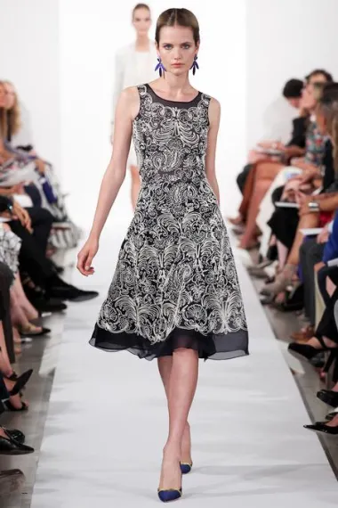 Oscar de la Renta kolekcija proljeće 2014. (www.style.com)