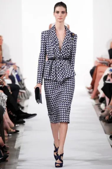 Oscar de la Renta kolekcija proljeće 2014. (www.style.com)