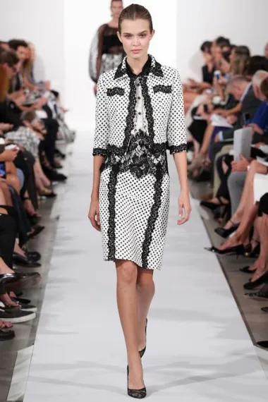 Oscar de la Renta kolekcija proljeće 2014. (www.style.com)