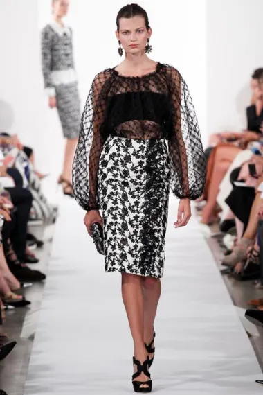 Oscar de la Renta kolekcija proljeće 2014. (www.style.com)