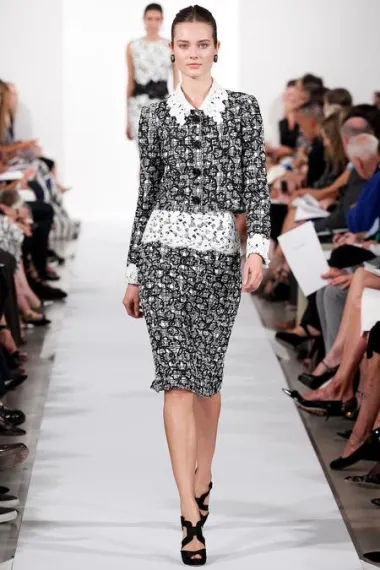 Oscar de la Renta kolekcija proljeće 2014. (www.style.com)