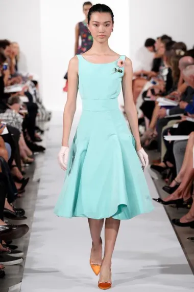Oscar de la Renta kolekcija proljeće 2014. (www.style.com)