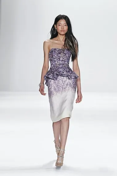 Badgley Mischka kolekcija proljeće 2015., Mercedes Benz Fashion Week (Izvor: www.badgleymischka.com)