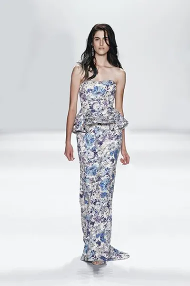 Badgley Mischka kolekcija proljeće 2015., Mercedes Benz Fashion Week (Izvor: www.badgleymischka.com)