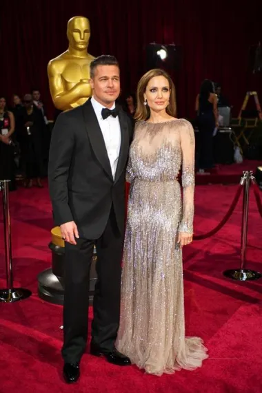 Brad Pitt i Angelina Jolie (credit: Bryan Crowe / ©A.M.P.A.S.)