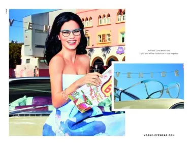 Brazilski supermodel Adriana Lima predstavila je novu Vogue Eyewear kampanju