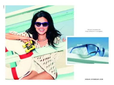 Brazilski supermodel Adriana Lima predstavila je novu Vogue Eyewear kampanju