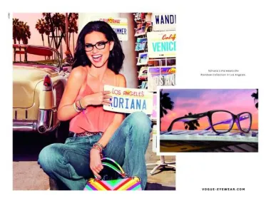 Brazilski supermodel Adriana Lima predstavila je novu Vogue Eyewear kampanju