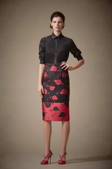 Carolina Herrera predjesenska kolekcija 2014. (www.style.com)
