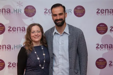 Voditelj Ivan Šarić i glavna urednica Petra Novosel Balaško