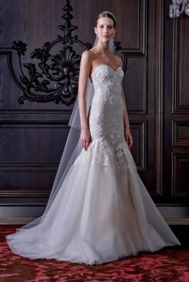 Monique Lhuillier vjenčanice proljeće 2016. (Izvor: Facebook Monique Lhuillier Facebook/www.moniquelhuillier.com)