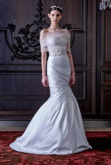 Monique Lhuillier vjenčanice proljeće 2016. (Izvor: Facebook Monique Lhuillier Facebook/www.moniquelhuillier.com)