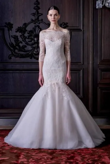 Monique Lhuillier vjenčanice proljeće 2016. (Izvor: Facebook Monique Lhuillier Facebook/www.moniquelhuillier.com)