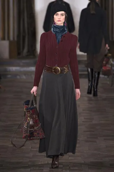 Ralph Lauren kolekcija jesen 2013. (www.style.com)