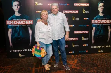 U CineStaru Branimir centar održana je premijera biografskog trilera &ldquo;Snowden&rdquo;.