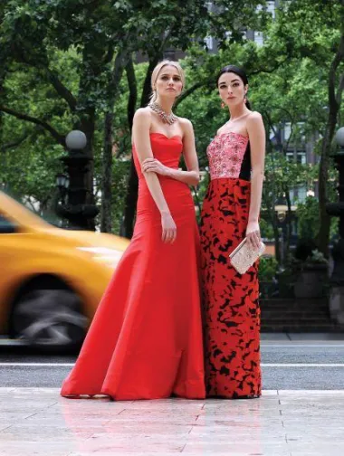 Oscar de la Renta Pre-Fall kolekcija jesen 2016. (Izvor: www.oscardelarenta.com)