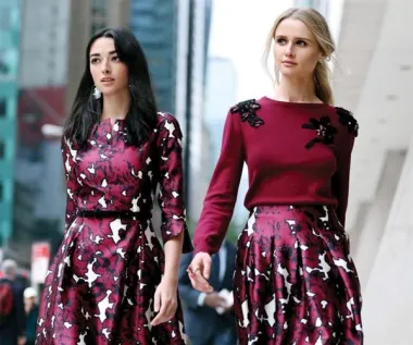 Oscar de la Renta Pre-Fall kolekcija jesen 2016. (Izvor: www.oscardelarenta.com)