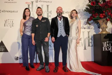 Nina i Ivan Dečak, Aljoša Šerić i Antonia Matković Šerić (FOTO: Tomislav Miletić/PIXSELL)