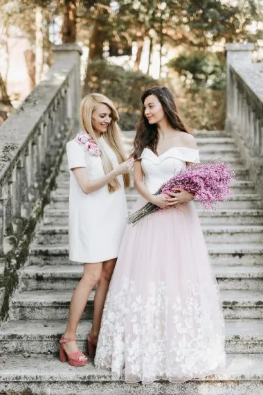Stigla je još jedna priča o vilama kroz koju dizajnerica Sandra Haddad predstavlja svoju novu kolekciju vjenčanica  (FOTO: Marija Laća)