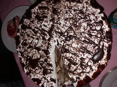 Čoko puding torta sa keksama