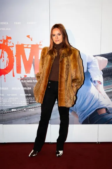 Ni Nina Mia Čikeš nije propustila premijeru novog filma