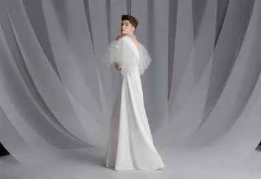 Bridal kolekcija Kaftan studija za proljeće/ljeto 2019 sastoji se od petnaest pažljivo izrađenih modela, a mnogi komadi su dizajnirani tako da se mogu nositi i nakon vjenčanja  (FOTO: Edvin Kalić)