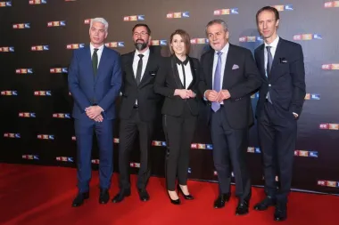 Henning Tewes, Ivan Gale, Željka Marijanović, Milan Bandić i Marc Puškarić (FOTO: Luka Stanzl/PIXSELL)