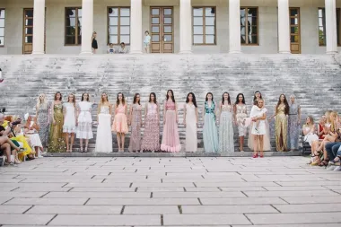 Prepuna Galerija Meštrović u Splitu, jučer je bila središte mode, a razlog tome je MONTURA 2019 - SPLIT FASHION DESTINATION. (Foto: Zvonimir Ferina)
