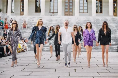 Za savršene ljetne, trendy frizure, pobrinula se Keune akademija - hair service, dok su za lica modela i šminku biti zaduženi stručnjaci iz Callegari tima. (Foto: Zvonimir Ferina)