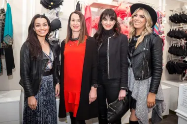 Predstavljanju nove Liscine kolekcije prisustvovali su Anica Kovač, Lea Mijatović, Tihana Harapin Zalepugin, Danijela Pintarić, Neda Parmać, Nina Gudeljević, Mia Dimšić, Paola Valić Bekić, Marijana Mikulic, Uršula Tolj i Robert Bošković.