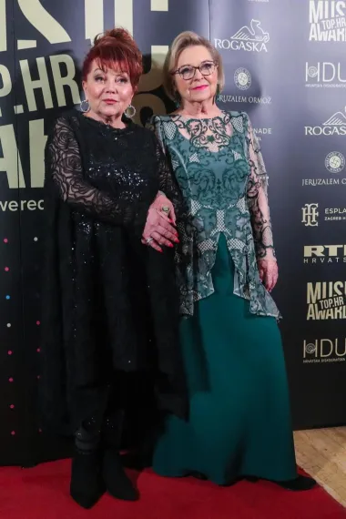 Zdenka Kovačiček i Gabi Novak (Foto: Luka Stanzl/PIXSELL)