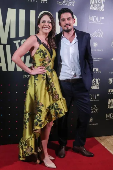 Ashley Colburn i Bojan Jambrošić (Foto: Luka Stanzl/PIXSELL)
