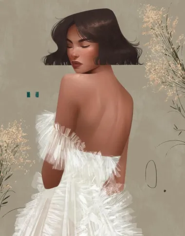 Ivan Alduk je odlučio zaigrati na kartu iznenađenja, inovativnosti i umjesto modnih fotografija predstaviti nove modele svojih vjenčanica putem digitalnih ilustracija.