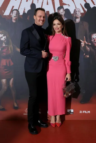 Premijera prve hrvatske zombi komedije iz budućnosti 'Posljednji Srbin u Hrvatskoj' u kinu Europa okupila je brojne poznate face. Pojavila se i Severina, a njezin suprug Igor Kojić ima ulogu u filmu Predraga Ličine (FOTO: Marko Prpić/PIXSELL)