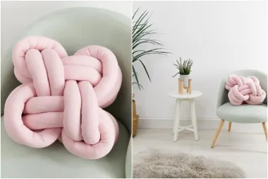 Ružičasti ukrasni jastuk, 203 kn (Foto: Asos)