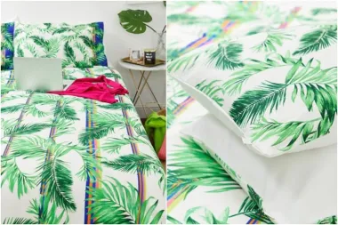 Posteljina set s printom palme, 255 kn (Foto: Asos)