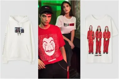 Španjolski high street brend ovih dana izbacio je novu kolekciju inspiriranu superpopularnom španjolskom serijom 'La Casa de Papel' iliti 'Money Heist', a mi smo jedva dočekale zaviriti u cijelu ponudu. Za sve koje još uvijek nisu upućene, radi se o najgledanijoj seriji na Netflixu koja nije na engleskom jeziku, a definitivno i jednoj od najgenijalnijih posljednjih nekoliko godina. Ukratko, radnja prati misterioznog i inteligentnog 'profesora' koji okupi grupu talentiranih kriminalaca kako bi zajedno napravili pljačku stoljeća. Prije samo nekoliko dana, stigla je i nova - četvrta sezona, a sve obožavateljice serije sada u njoj mogu uživati i uz sjajne modne komade.
